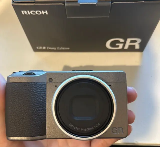 Ricoh GR III Diary Edition 24.2MP APS-C Digital Camera Shutter Count 1300