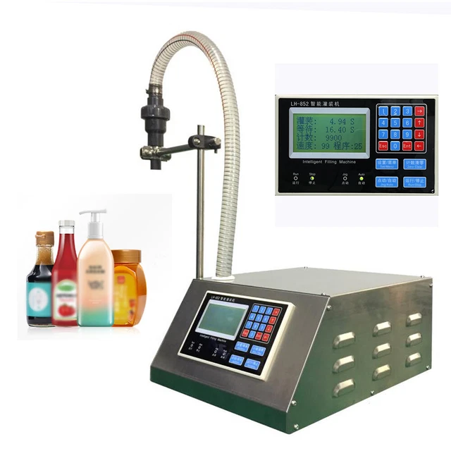 Inching/Automatic Filler Automatic Liquid Filling Machine For Viscous Liquid