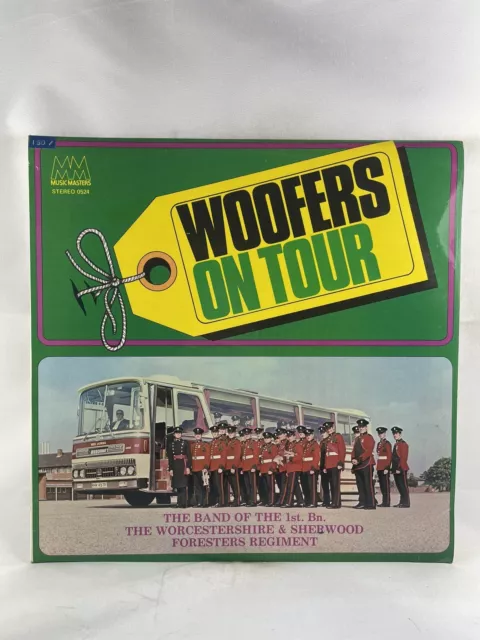 Woofers On Tour - The Band of the 1st Bn. Worcestershire 12” Vinyl LP Record