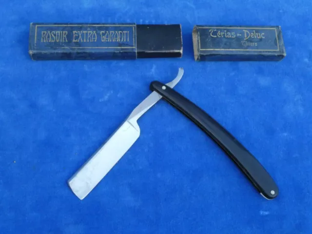 RARE TOP ++ RASOIR COUPE-CHOUX Straight razor THIERS TERIAS - DELUC