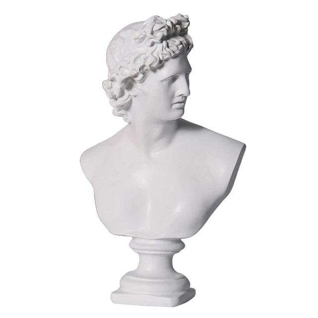 Home Decor Statues Classic Greek Sculptures Head Resin David Bust Unique