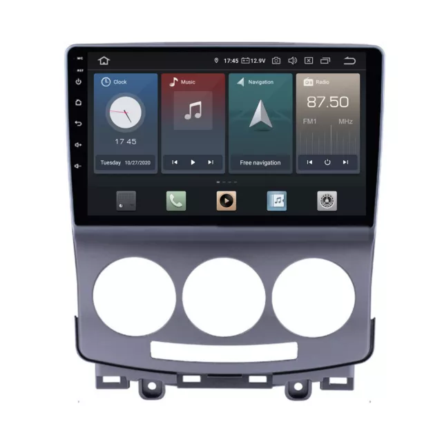 Für Mazda 5 9" Touchscreen Android Autoradio GPS Navigation CarPlay AndroidAuto