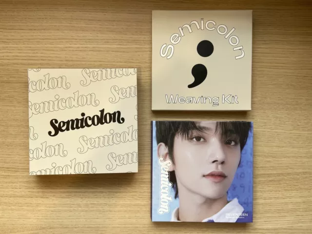 Seventeen Semicolon Kpop Album Joshua Version With All Inclusions
