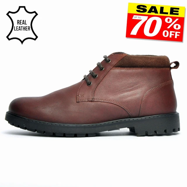 Red sales tape chukka