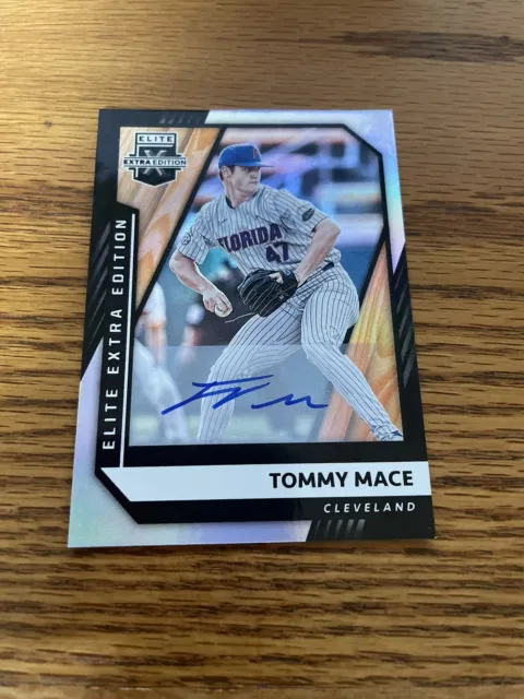 2021 Panini Elite Extra Edition - A Signatures #69 Tommy Mace Auto Rookie Rc