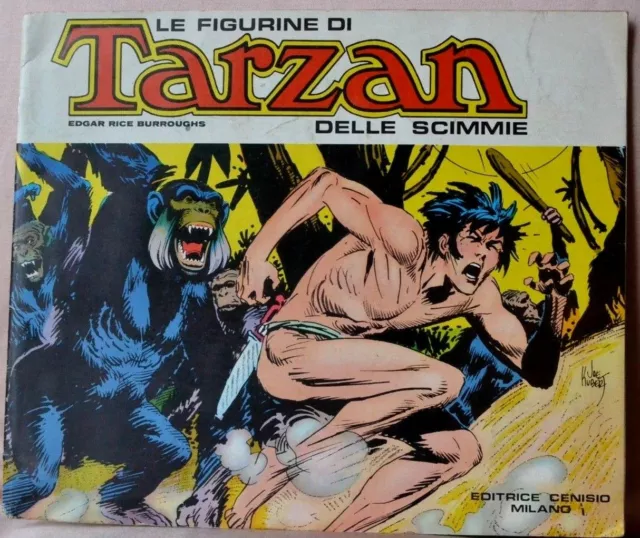 Album, Le figurine di Tarzan delle scimmie, Cenisio, COMPLETO 200/200 Joe Kubert