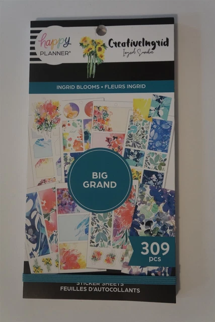 Ingrid Blooms Big Happy Planner Sticker Book