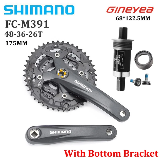 Shimano Acera FC-M391-44T Crankset 7/8/9 Speed MTB Square Hole Crankset 170mm