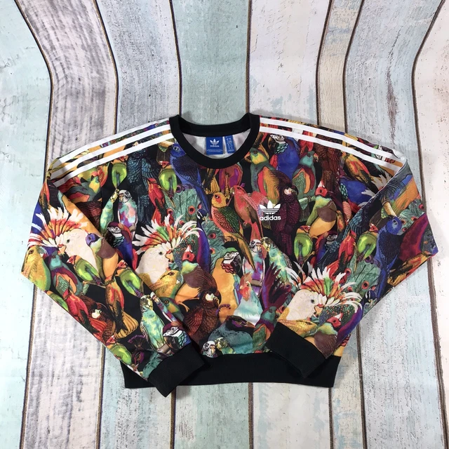 ADIDAS ORIGINALS X The Farm Company Passaredo Felpa Donna UK 6 RARA EUR 61 25 PicClick IT
