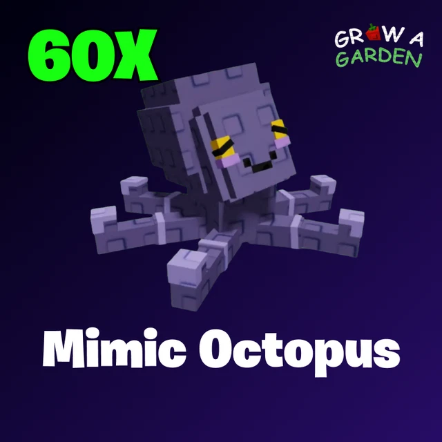 Mimic Octopus Grow A Garden Mimic Octopus Pet Per Roblox (Grow A Garden) - Consegna Veloce Ed Economica, Per Varie Piattaforme Pet Roblox Mimic Octopus