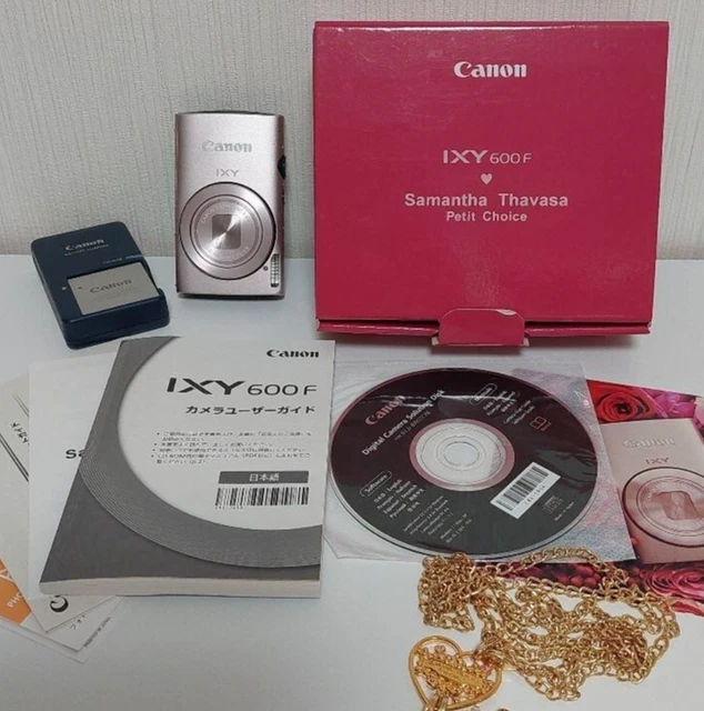 IXY 600F×Samantha Thavasa Petit Choice Rare! [MINT] Canon IXY 600F Pink Samantha Thavasa Limited