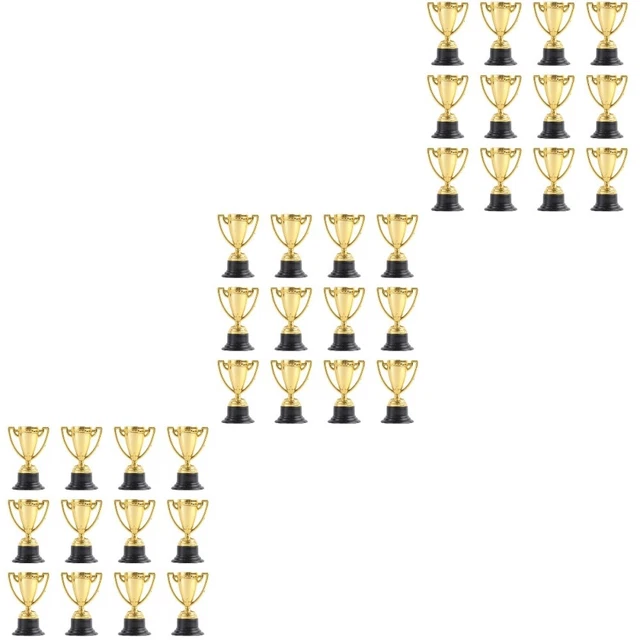48 Pcs Reward Small Trophy Kids Playsets Soccer Trophies Toy