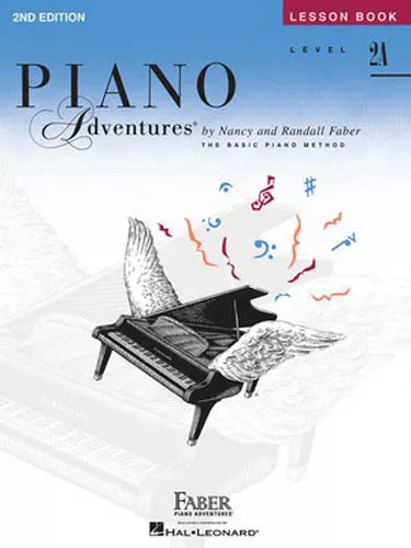 Piano Adventures Lesson Book Level 2A - 2Nd Edition Nancy & Randall Faber *New* 2