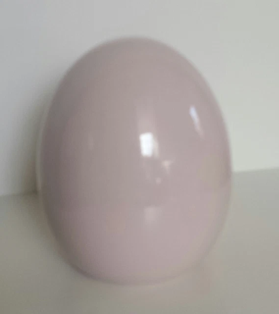 @ Ostern - Keramik Ei - lasiert - 15 cm - rosa @