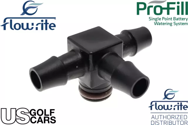 BA-142 Swivel Tee with O-Ring by FLOW-RITE - Battery Watering System SPSW FLRI