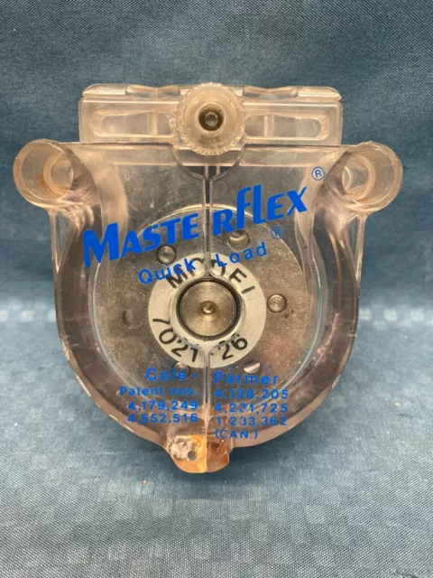 MASTER FLEX QUICK Load Cole-Parmer Pump Drive Head Model 7021-26 $39.99 ...