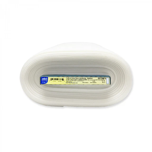 Interfaz de espuma flexible fusible de 1 lado FF78F1 Pellon 50,5 cm (20") de ancho