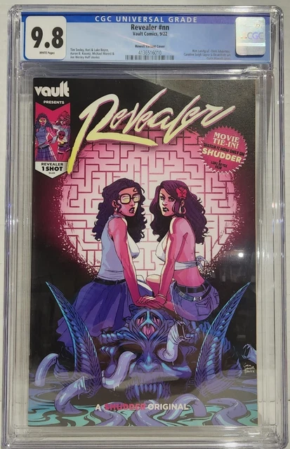 Revealer #1 1:15 Howell Variant Cover C VAULT Comics 2022 CGC 9.8 Shudder Movie
