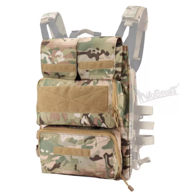 Crye Precision - Pouch Zip-On Panel 2.0 - MultiCam - Small / Medium