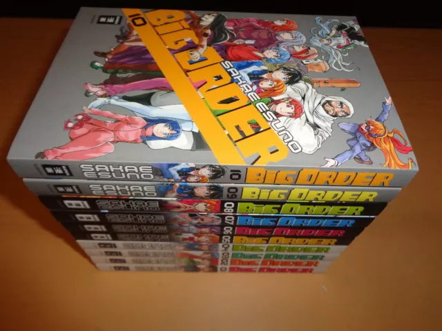 Big Order Nr.1-10 komplett Manga (Ema Egmont) deutsch Sakae Esuno