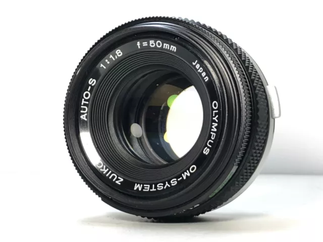 [ Apps N-Mint Lecture] Olympus Om-System Zuiko Mc AUTO-S 50mm F/1.8 Lentille De
