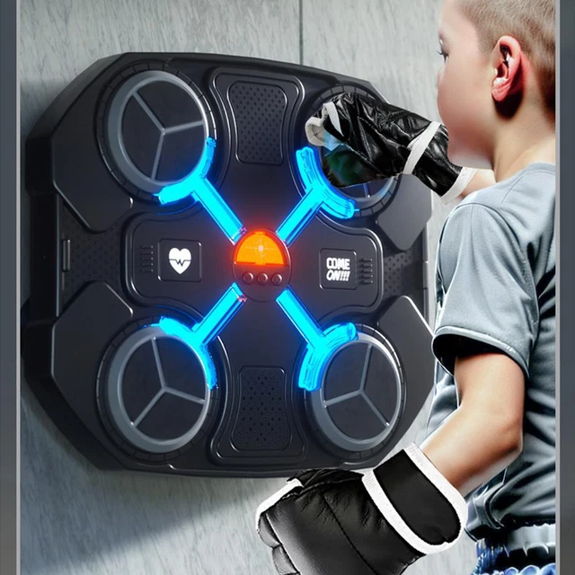 Music Boxing Machine Macchina Da Boxe Intelligente Fissata Al Muro, Con