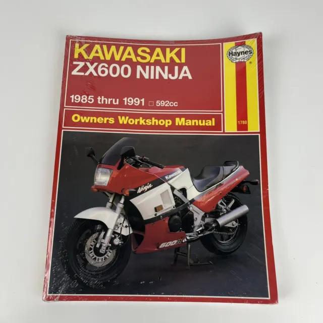 Haynes Manual 1780 Kawasaki Zx600 Gpz 85-91