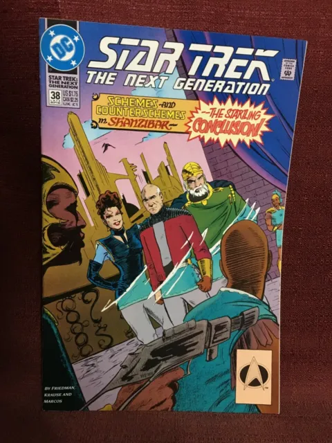 Star Trek The Next Generation #38 1992 DC Comics