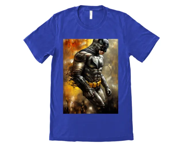 Batman Mens T Shirt Cotton Unisex Top Tee T-shirt Casual S-3XL CF