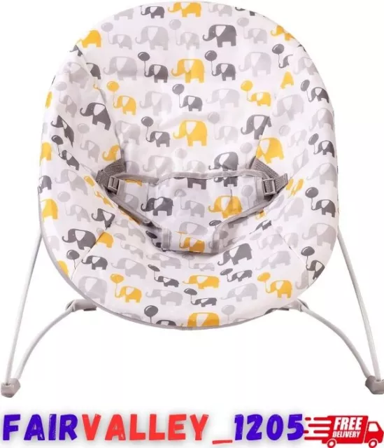 Red Kite Bambino Bouncer Bounce Chair with Elephant Pattern