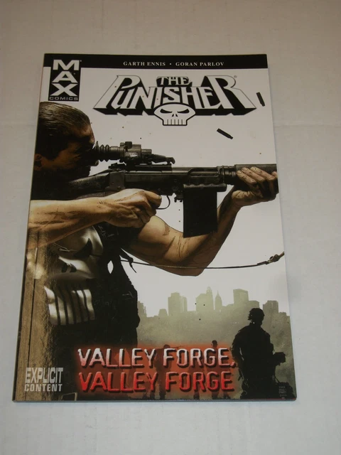THE PUNISHER MAX Vol. 10 VALLEY FORGE, VALLEY FORGE TPB Paperback Garth Ennis