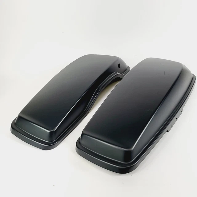 OEM Harley-Davidson 2014-2023 Touring DENIM BLACK Saddlebag Lids - Scratches