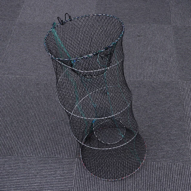 2 Pcs Floating Fishing Net Portable Fishing Landing Net Fold 4