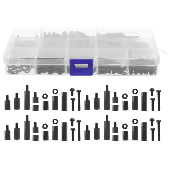 Assortimento bulloni metrici vite in nylon assortimento bulloni metrici