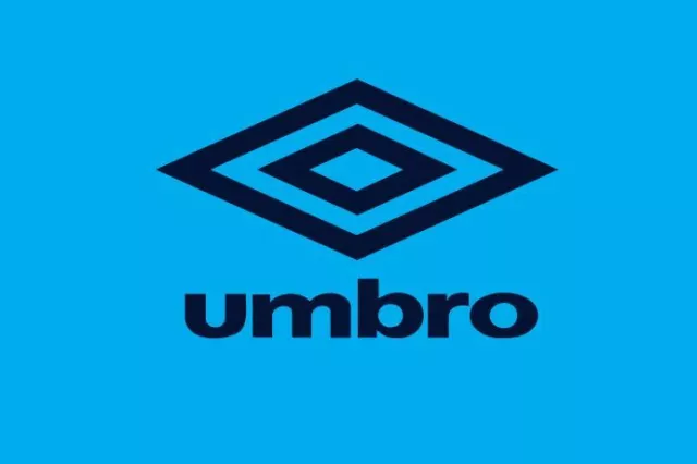 Navy Umbro Logo for Retro England 1990 3rd Third Football Shirt