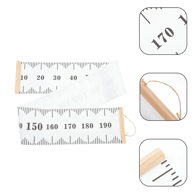 GRAFICO DI CRESCITA sospeso righello altezza arredamento da parete stanza bambini EUR 18,53