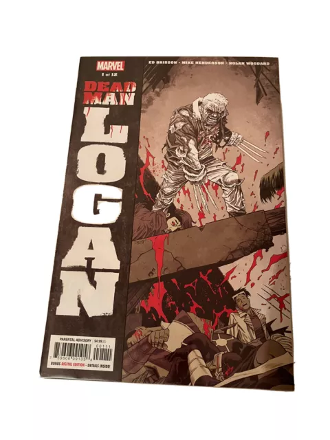 Dead Man Logan #1 Marvel Comics Jan 2019
