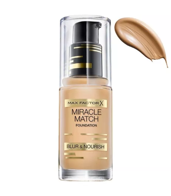 Max Factor Miracle Match Foundation 75 Golden 30 Ml