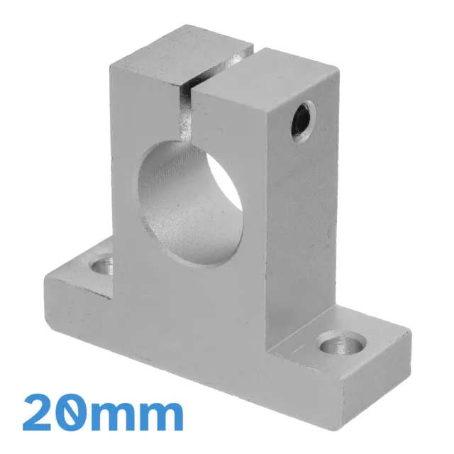 20mm Aluminium Linear Rail Shaft Support SK20 Guide Rod Mount Replacement Part