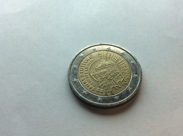 PIÈCE DE 2 euros, Wir Sind Ein Volk, D, 2015 mal frappée ? EUR 100,00