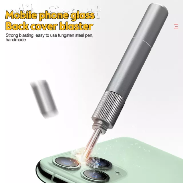 Phone Back Case Glass Blasting Pen Tool Phone Repair Glass Removal Tool Breaking