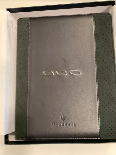 Maserati / Ferrari /Schedoni / Leather / Leder / Wallet / Agenda / Pouch / Diary