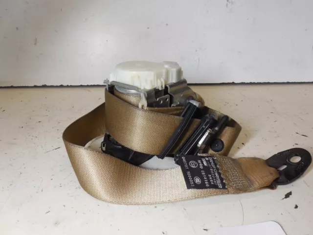 06-09 Mercedes W251 Rear Left 2nd Row Seat Belt Retractor 2518600085 Beige