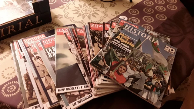 Lot De 64 Revues Historia La Guerre D'Algérie