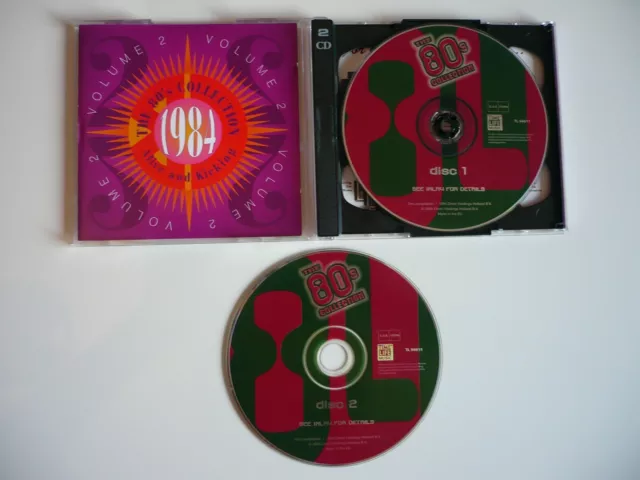 1984 The 80's Collection Alive And Kicking Volume Vol. 2 & Time Life 1980s 2 CD