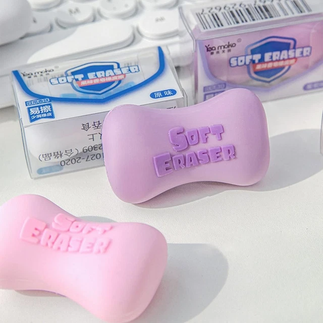 Fruit Flavor Pencil Wiping Eraser High Elasticity Soap Shape Eraser  Stationery