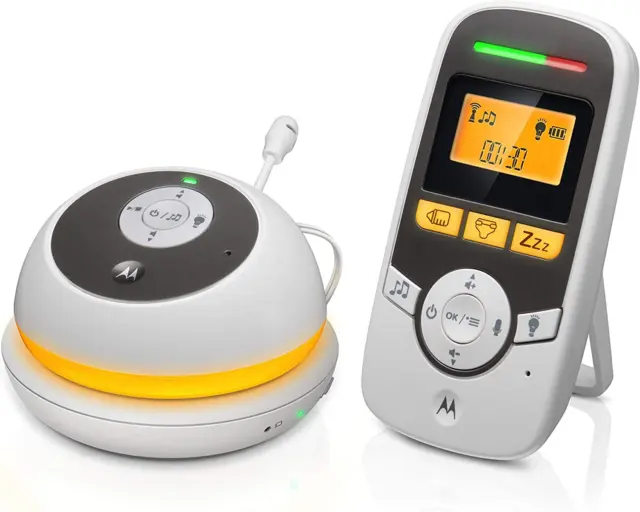Motorola Nursery MBP 169 - Monitor Audio Digitale Portatile con Timer per la...