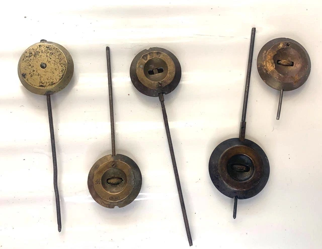 vintage Clock Pendulums For mantel Clock - job lot - Mantle Clock  Pendulum