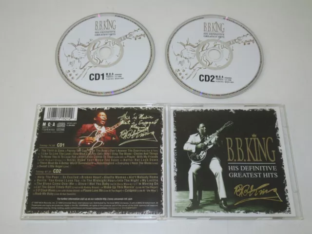 B.B.King / His Definitive Greatest Hits (MCA MCD11921) 2XCD Album De