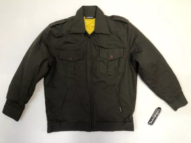 New Billabong 90’S Skateboard Wake Sup Golf Military Foil Snow Surf Jacket Small